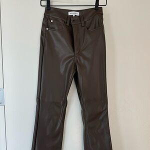 Weworewhat vegan leather pants
